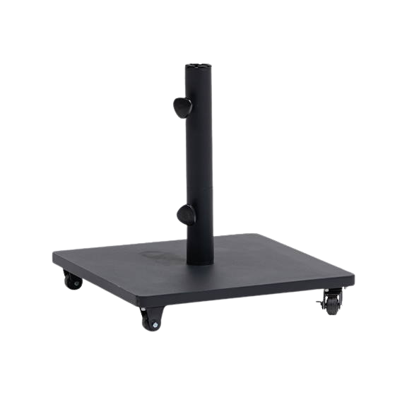 Umbrella Base w/Caster, Streel, 120LBS