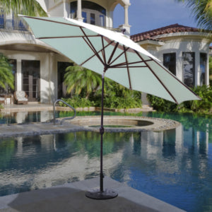 Galtech 789 11' Auto-Tilt Market Umbrella