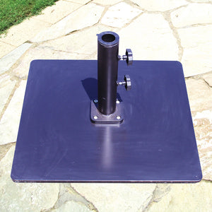 Galtech Square Steel Umbrella Base 60 lbs