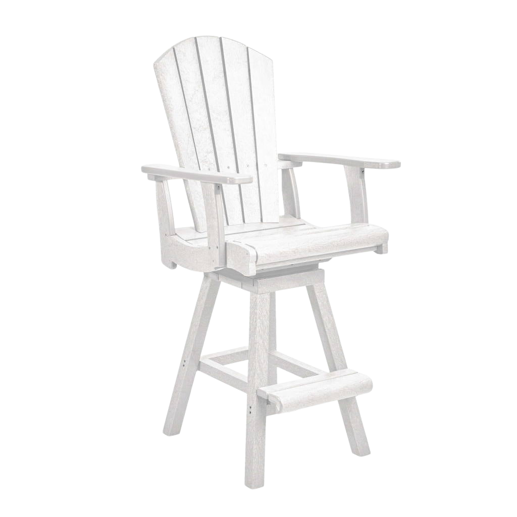 C25C Swivel Counter Arm Chair