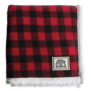 Kuma Lumberjack Sherpa Throw 60 x 70
