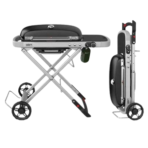 Weber Traveler Gas Grill | BBQ Land Calgary Kelowna Victoria Weber Traveler Gas Grill | BBQ Land Calgary Kelowna Victoria