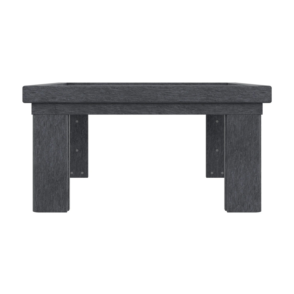 Charleston Ottoman - Slate Grey-18