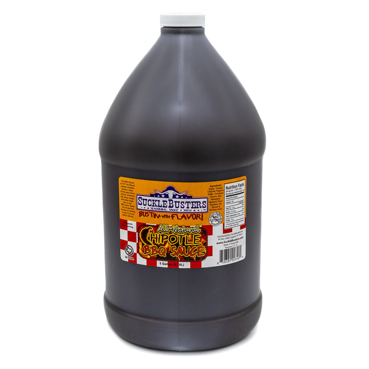 Chipotle BBQ Sauce 12 oz - SuckleBusters