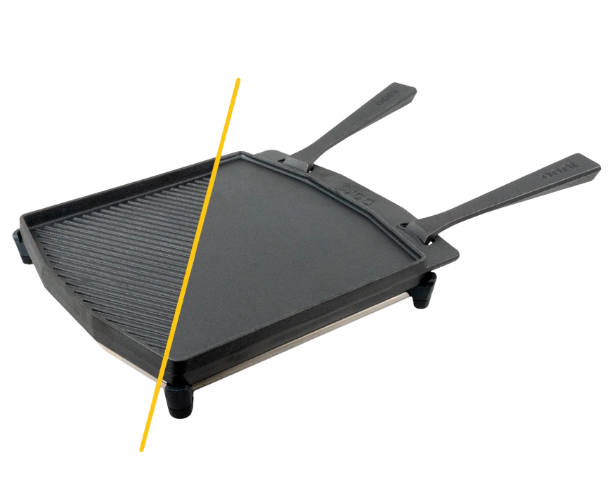 Dual-Sided Grizzler Plate (Distinctive Grill Marks)