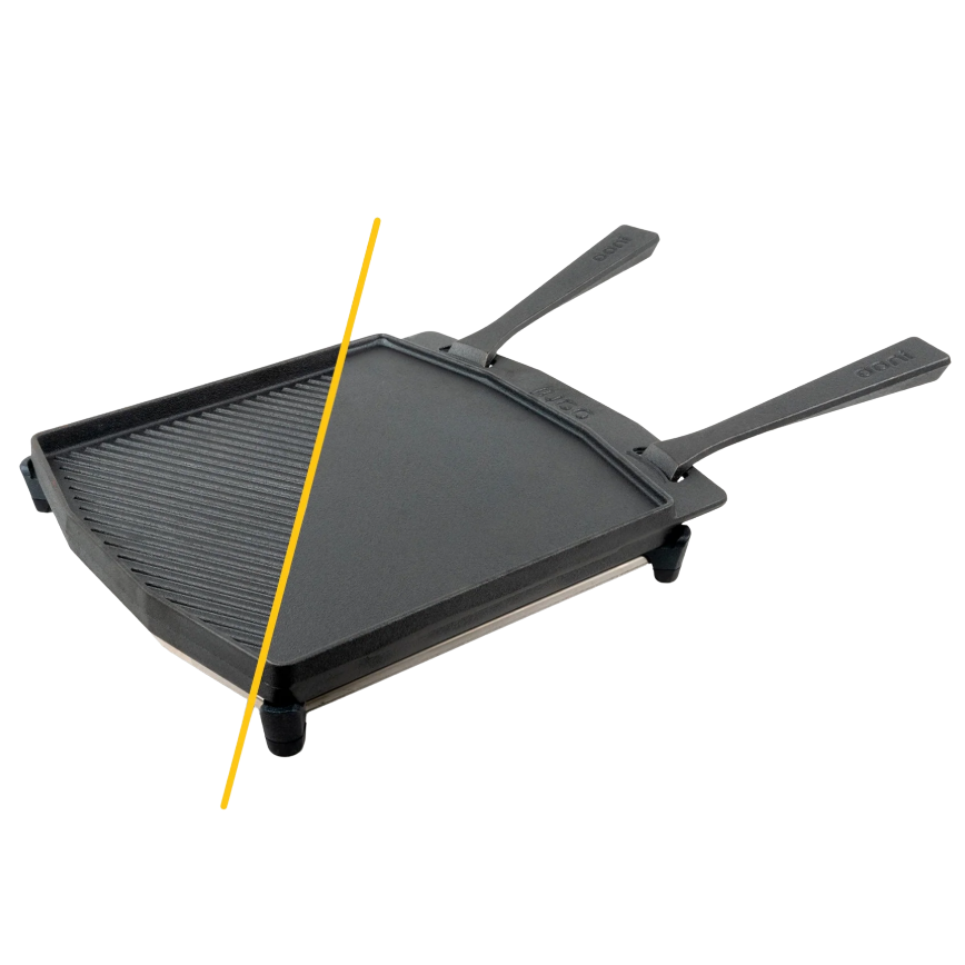 Dual-Sided Grizzler Plate (Distinctive Grill Marks)