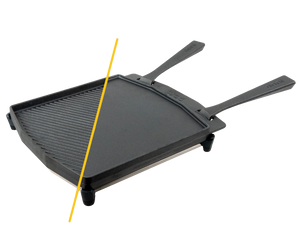 Dual-Sided Grizzler Plate (Distinctive Grill Marks)