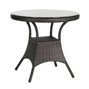 Palm Harbor 32″ Rd Dining Table w/Clear Glass