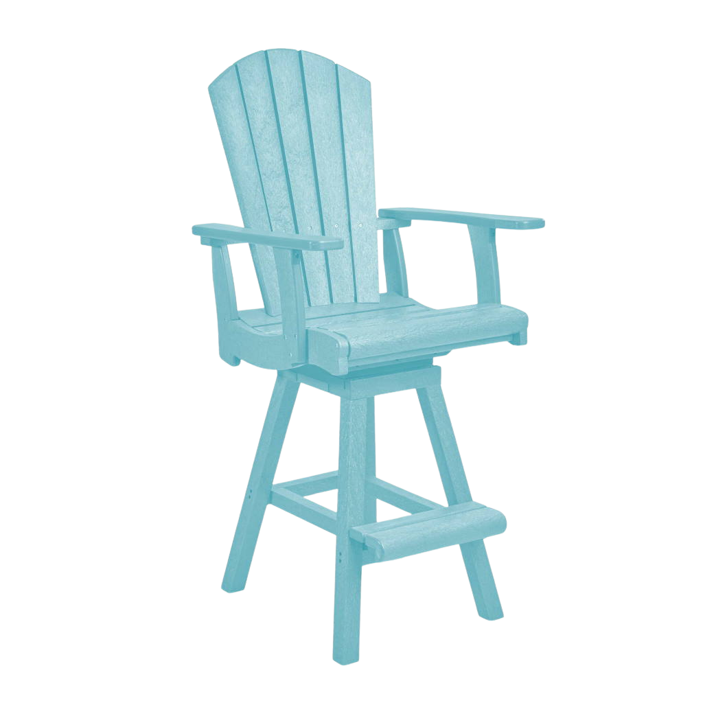 C25C Swivel Counter Arm Chair