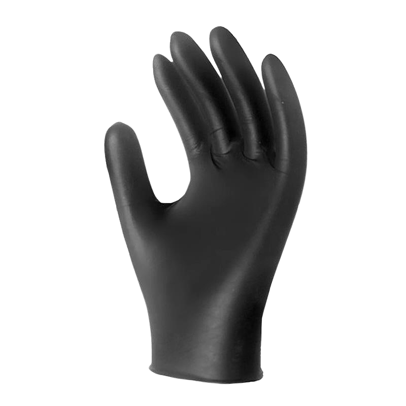 Black Nitrile Gloves - Box of 100