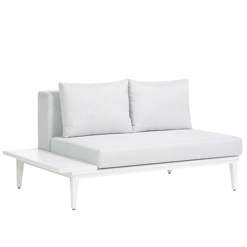 Alassio Sectional 2 Seat w/Extended End Table Top