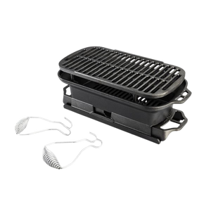 Lodge Cast Iron Sportsman's Pro Charcoal Grill