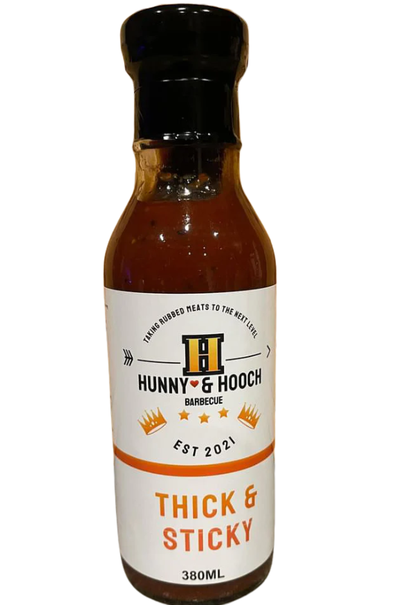 Hunny and Hooch Thick and Sticky Sauce
