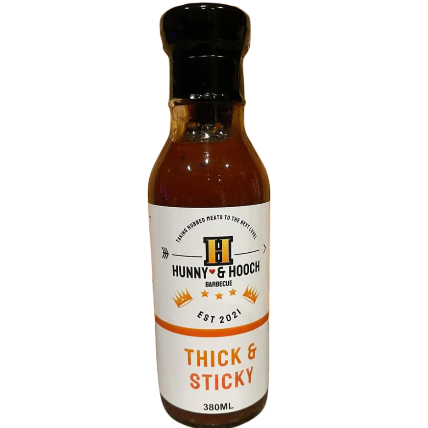 Hunny and Hooch Thick and Sticky Sauce