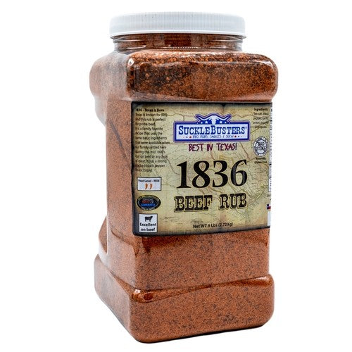 Sucklebusters 1836 Beef Rub 12oz product photo