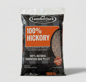 Lumberjack 100% Hickory BBQ Pellets 40lb