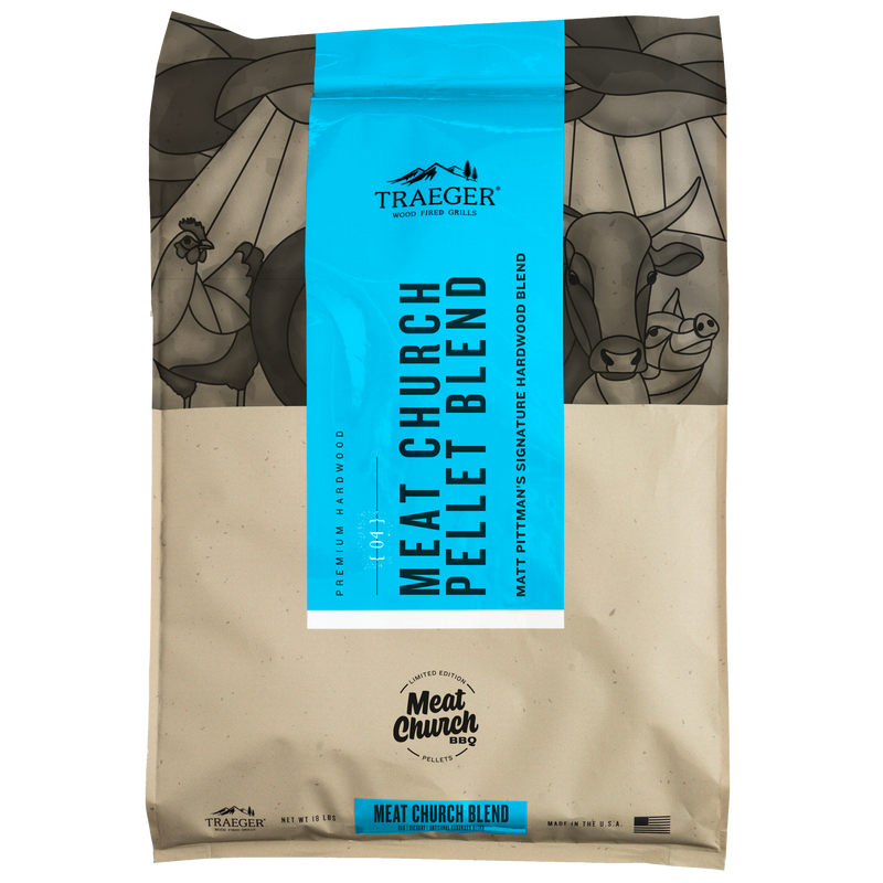 Limited Edition Meat Church Blend Pellets 8 KG Bag