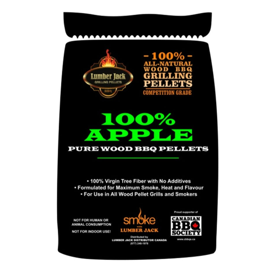 Lumberjack 100% Apple BBQ Pellets 20lb