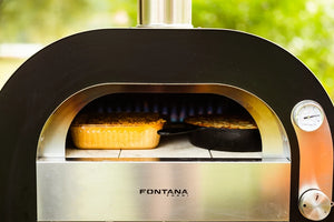 Fontana Maestro 60 Gas Pizza Oven outdoors