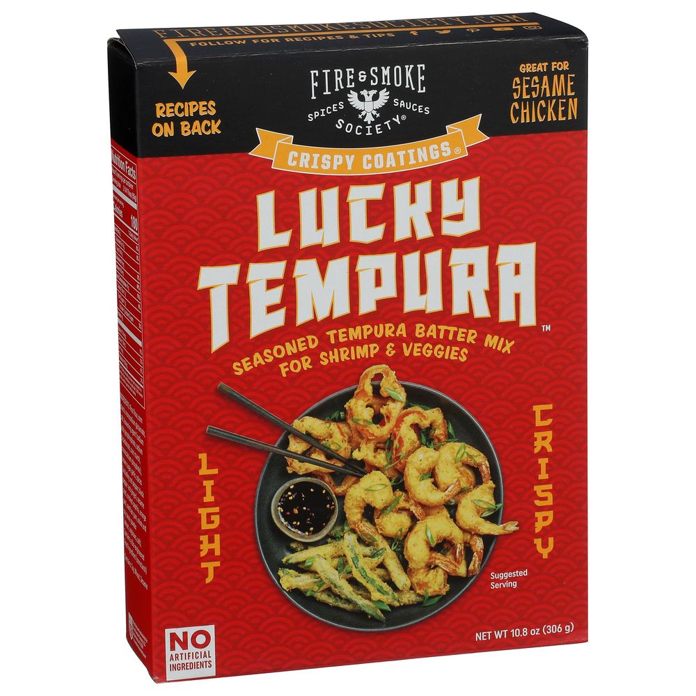 Fire & Smoke Lucky Tempura Crispy Coating