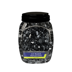 1/2" Reflective Fire Glass 10 lbs