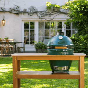 Big Green Egg Solid Acacia Hardwood Table 61" x 32" x 29"