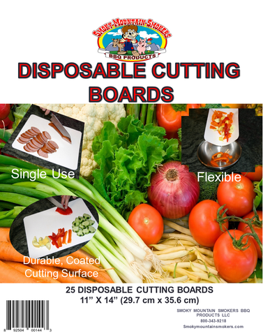 Smokey Mountain Smokers Disposable Cutting Boards