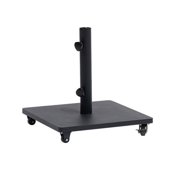 Umbrella Base w/Caster, Streel, 120LBS