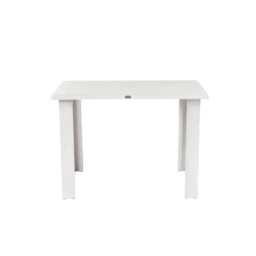 Limo 43" Square Dining Table with Umbrella Hole