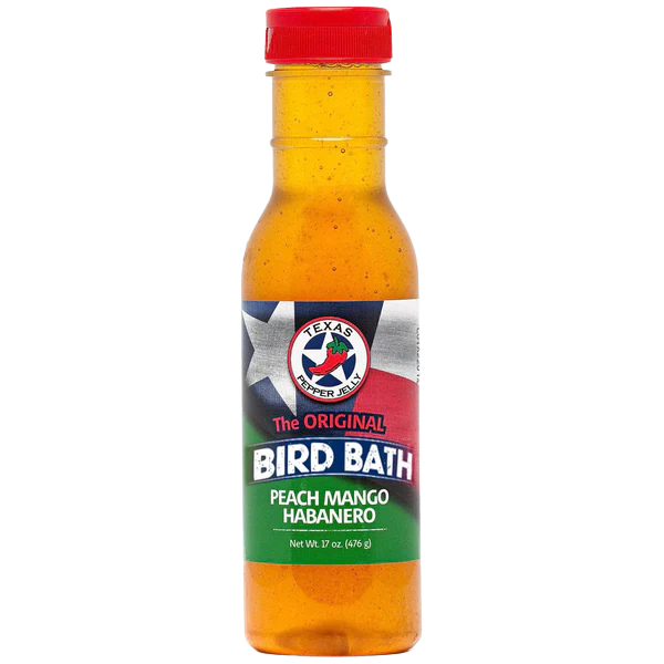 Peach Mango Heat Bird Bath