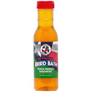 Peach Mango Heat Bird Bath