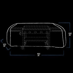 Pit Boss 4 & 5 Burner Deluxe Griddle Cover