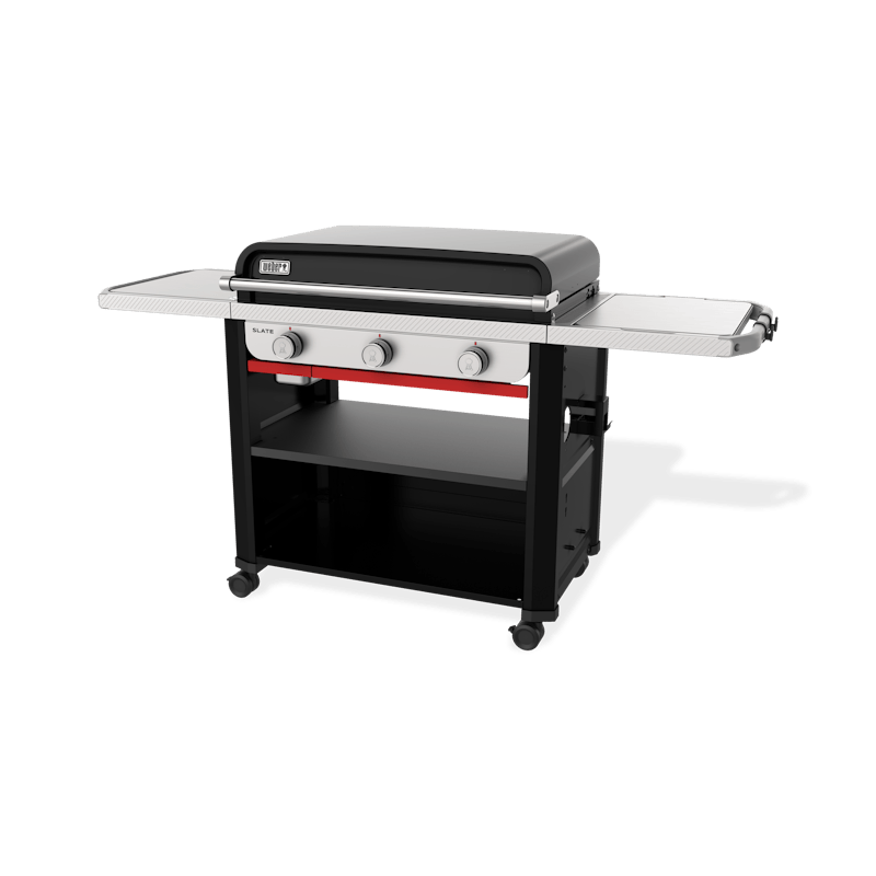 Weber Slate 30in Griddle angle view