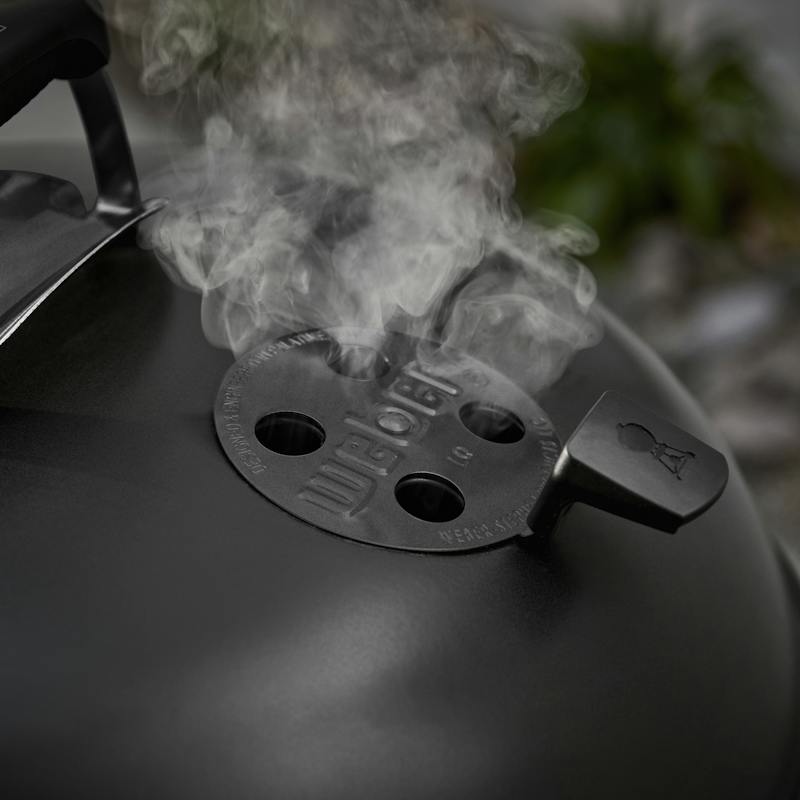 Weber 22in Original Kettle Stealth lifestyle 2