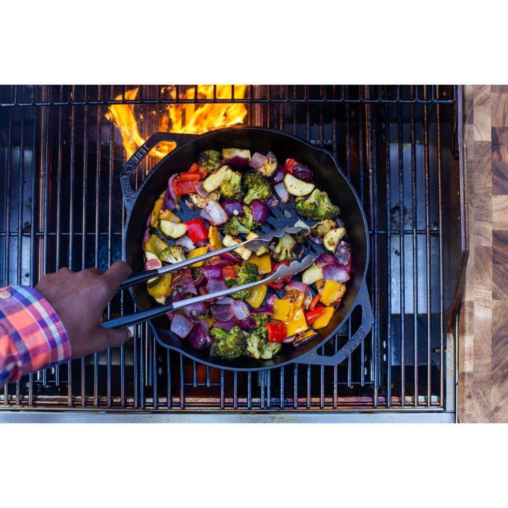 Lodge 12 Dual Handle Grill Basket
