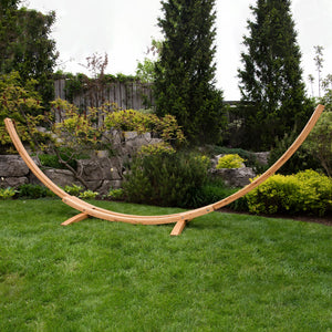 Vivere 15ft Solid Pine Arc Hammock Stand