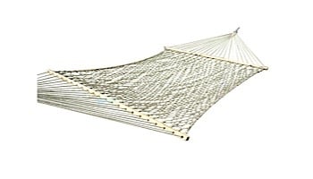 Vivere Double Natural Cotton Rope Hammock
