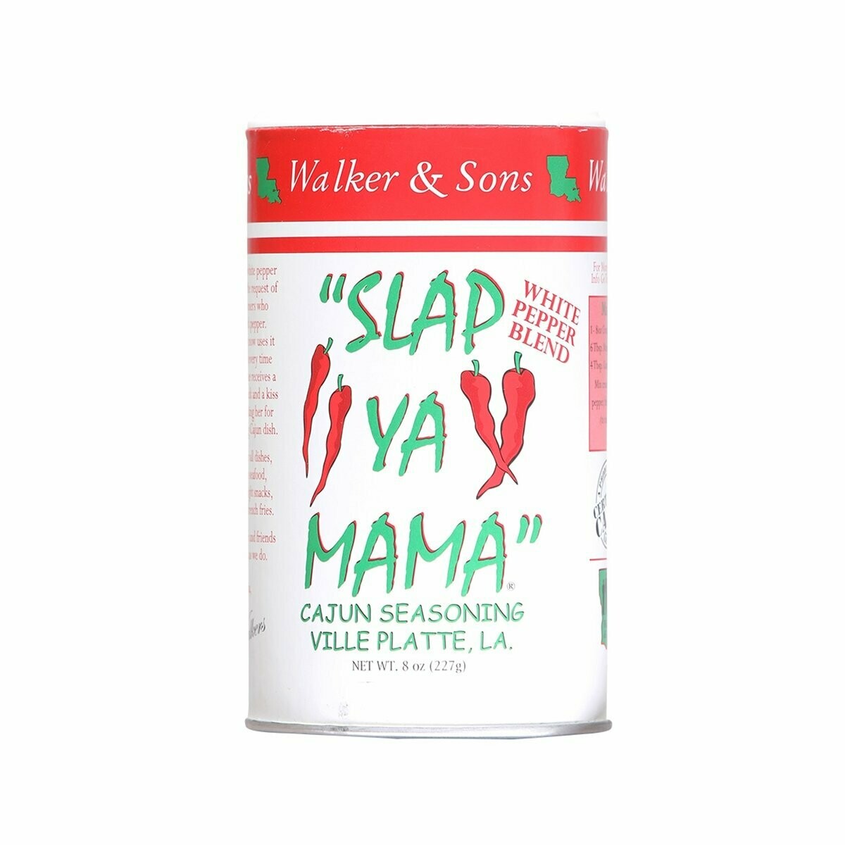 Slap Ya Mama White Pepper Blend Seasoning 8oz