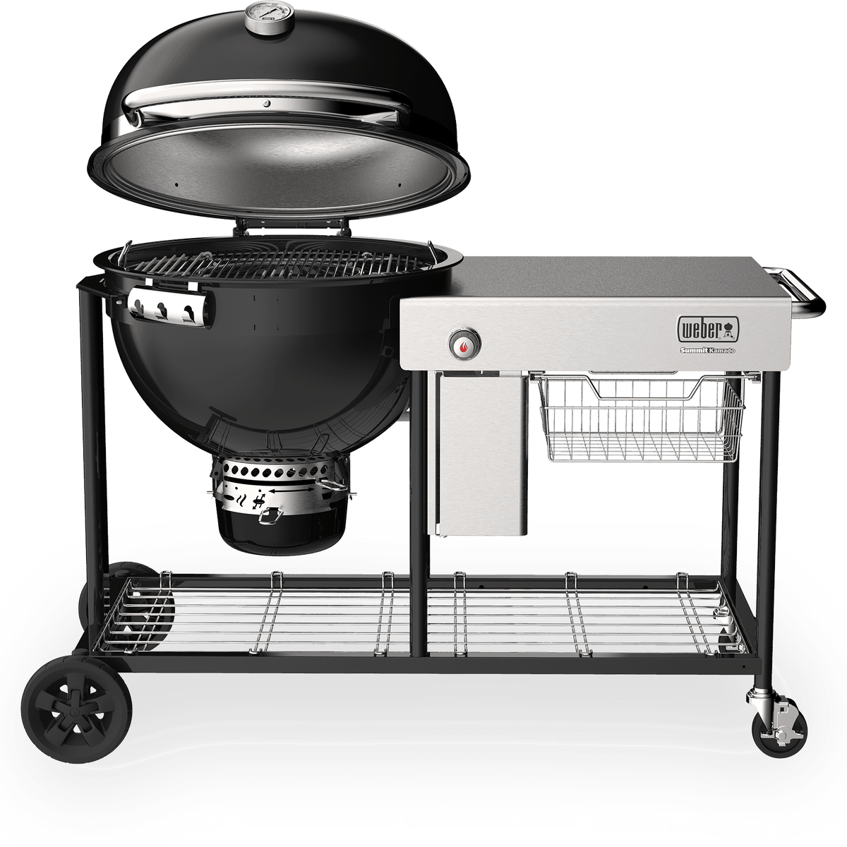 Summit Kamado S6 Charcoal Grill Center