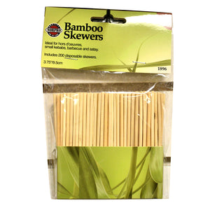 Norpro Bamboo Skewers hang tab packaging