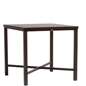 Canbria 39" Square Counter Table w/Umbrella Hole