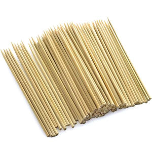 6" Bamboo Skewers – Pack of 100