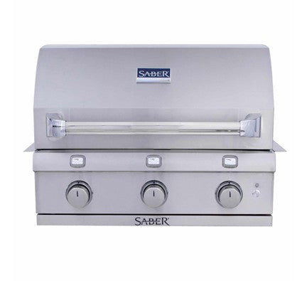 Saber Stainless 500 3-Burner Built-In Gas Grill (Natural Gas)