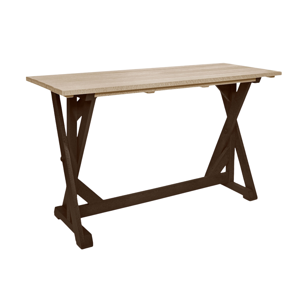 T202 72" Harvest Bar Table