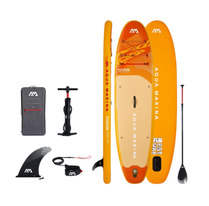 Aqua Marina Fusion 10'10" All-Around Inflatable Paddle Board - Paddle, Pump & Leash Included