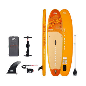 Aqua Marina Fusion 10'10" All-Around Inflatable Paddle Board - Paddle, Pump & Leash Included