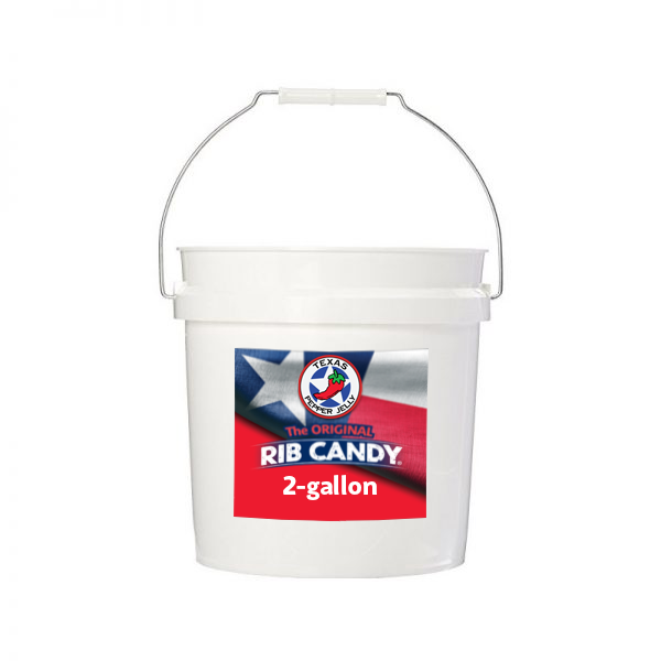 Texas Pepper Jelly Rib Candy bulk bucket