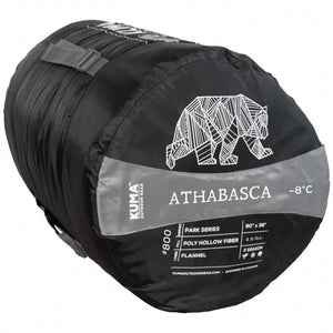Kuma Athabasca Sleeping Bag - Black/Red