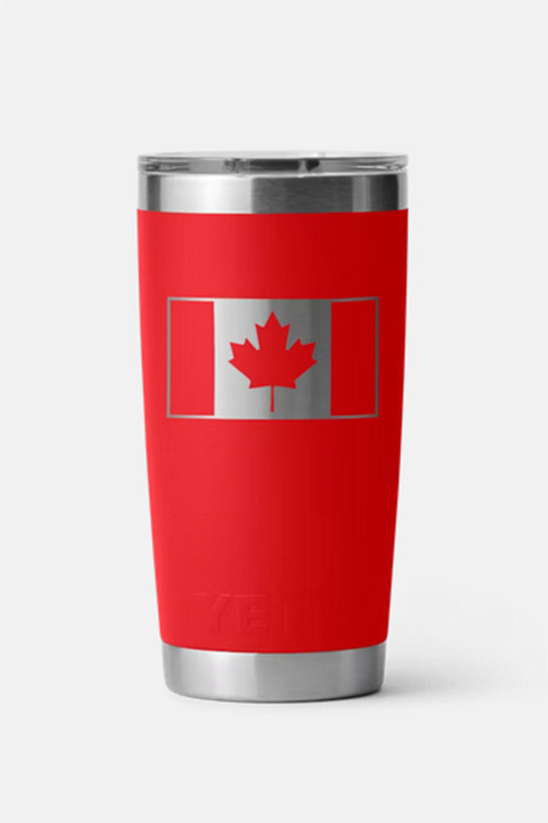 20oz Rambler Canada Flag engraved Yeti