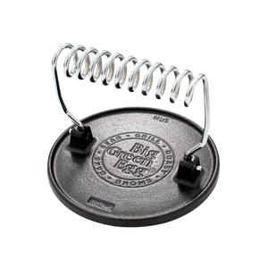 Big Green Egg Cast Iron Grill Press